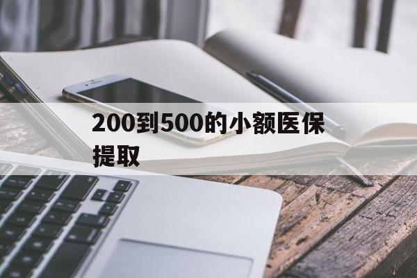 连云港200到500的小额医保提取(200到500的小额医保提取微信)
